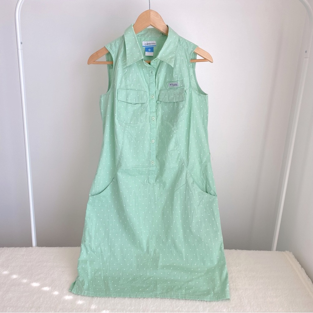 Columbia Mint Green Mini Dress